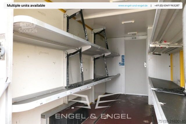 Fourgon tôlé mercedes-benz SPRINTER 310 CDI MAXI EURO-5 KOFFER DURCHGANG REGALE KAMERA SERVICE