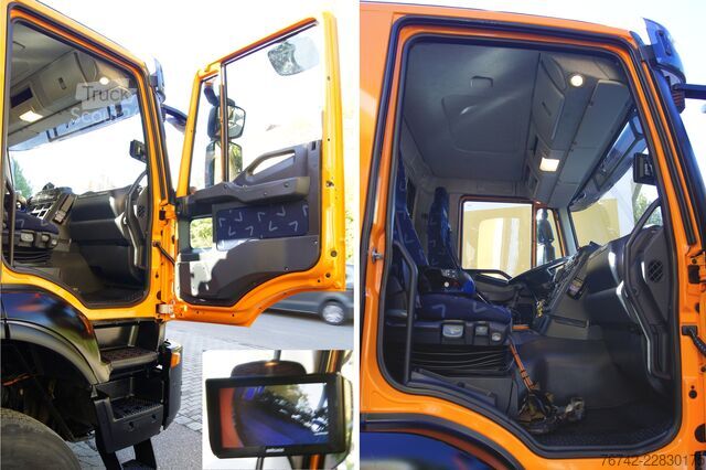 Hákový nosič kontejnerů Iveco 190T33 TRAKKER 4x4/ MARREL/ HMF 835/Euro5/ Winterdienst