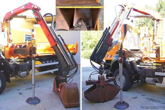 Hákový nosič kontejnerů Iveco 190T33 TRAKKER 4x4/ MARREL/ HMF 835/Euro5/ Winterdienst