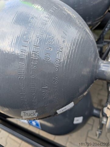 Šasija SCANIA P 340 B6x2*4NA / chassis/ steereing axle