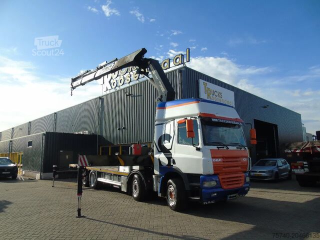 Vrachtwagen met kraan DAF CF 85.430 + PALFINGER 44TON/M / 6 HYDRO X  + 8X...