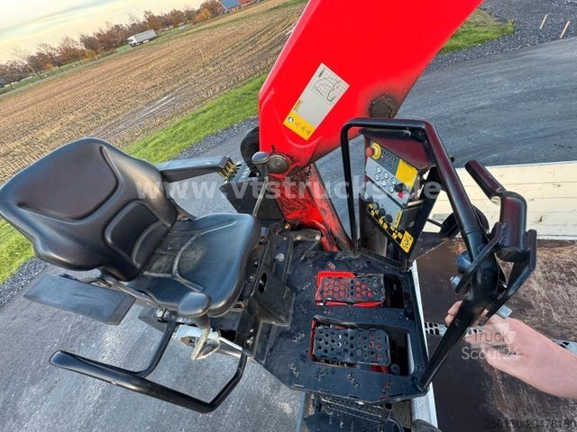 Plattewagen met zeil MERCEDES-BENZ Actros 2545 MP5 6x2 Palfinger 23.001 Tec3