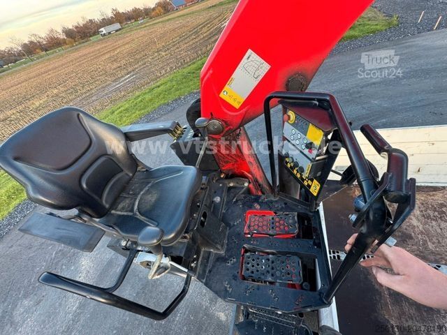 Φορτηγό πλατφόρμα με μουσαμά MERCEDES-BENZ Actros MP5 2545 Palfinger + Krone AZ18