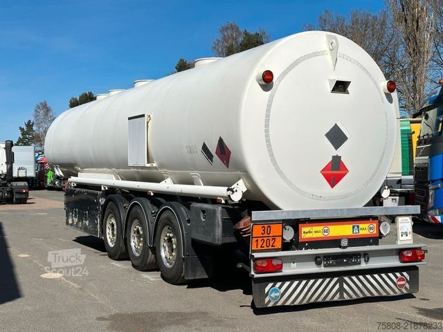 Tankauflieger LINDNER Lindner&Fischer Tank Diesel/Benzin FL/AT Pumpe