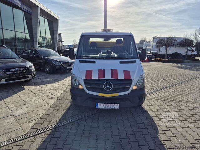 Atkritumu savākšanas transportlīdzeklis Mercedes-Benz Sprinter 316 CDi Aut. / HUMMEL HU2 / WEBASTO / ...