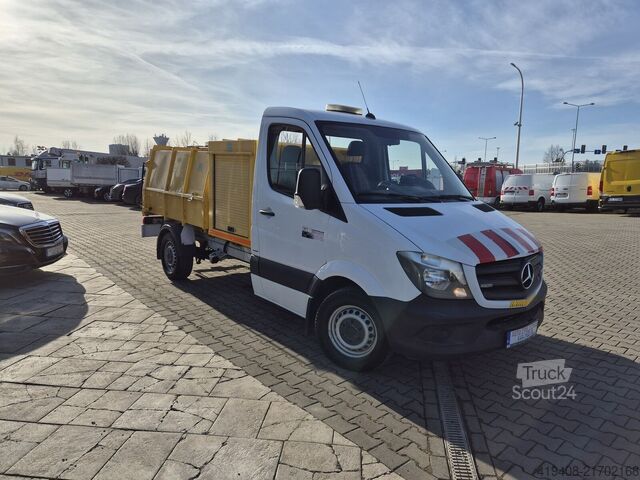 Atkritumu savākšanas transportlīdzeklis Mercedes-Benz Sprinter 316 CDi Aut. / HUMMEL HU2 / WEBASTO / ...