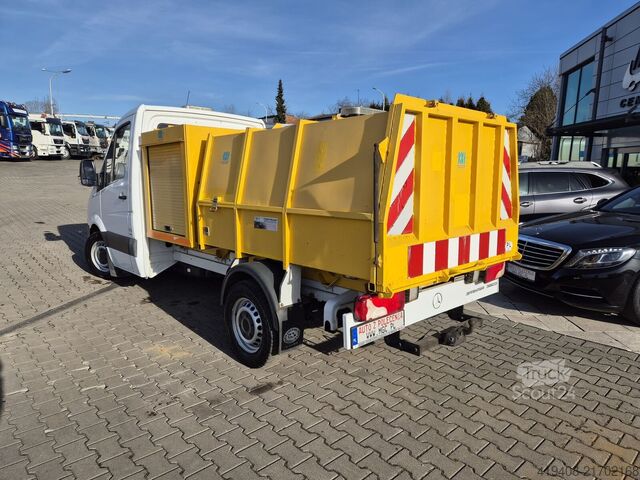 Atkritumu savākšanas transportlīdzeklis Mercedes-Benz Sprinter 316 CDi Aut. / HUMMEL HU2 / WEBASTO / ...