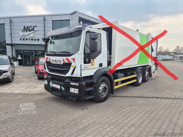 Važiuoklė su kabina IVECO Stralis 330 EEV / FRAME / 1 OWNER / NO RUST