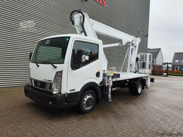 Hefplatform Nissan Cabstar 35.12 NT400 Multitel MJ201