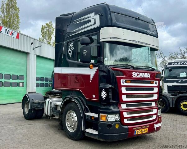 Standaard-SZM Scania R500 V8 NL KENT, ANALOG TACHO, RETARDER, HYDRAU...