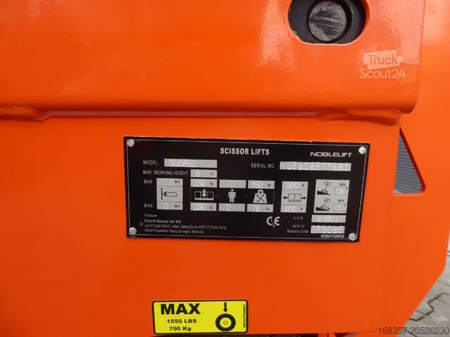 Werkplatform Noblelift SC08EC