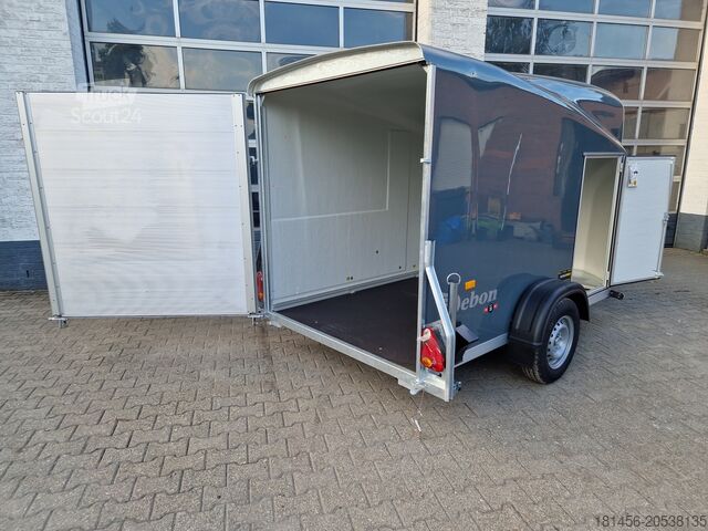 Hestevogn Cheval Liberté Debon Polycargo 1300 eisengrau Seitentür direk