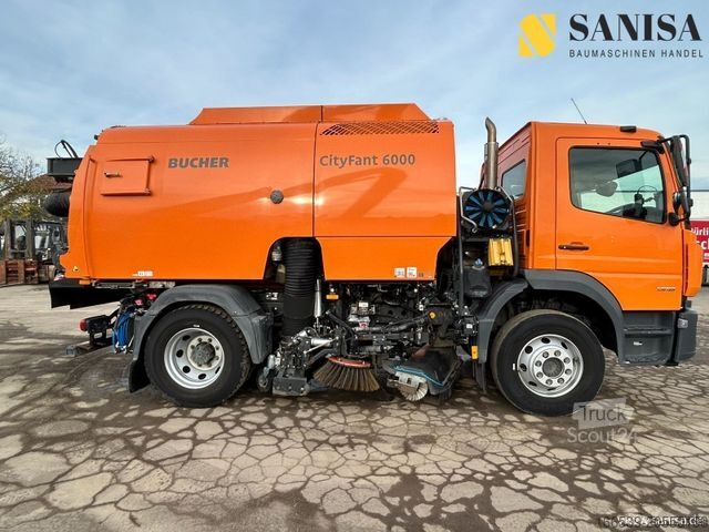 Cestný zametací stroj MERCEDES-BENZ Atego 1318/Bucher CityFant 6000