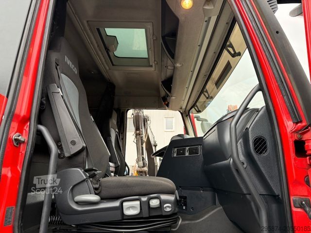 Autotransporter LKW IVECO AS260S45Y Baumaschinentransporter Rampe Retarder