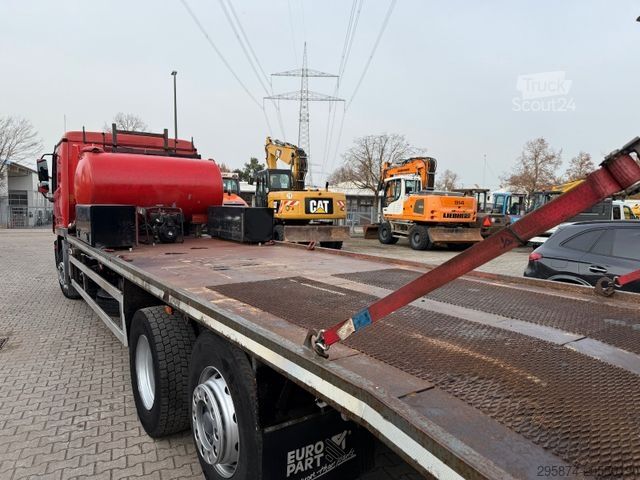 Tovornjak za prevoz avtomobilov MERCEDES-BENZ 2541 Actros Baumaschinentransporter hydr. Rampen