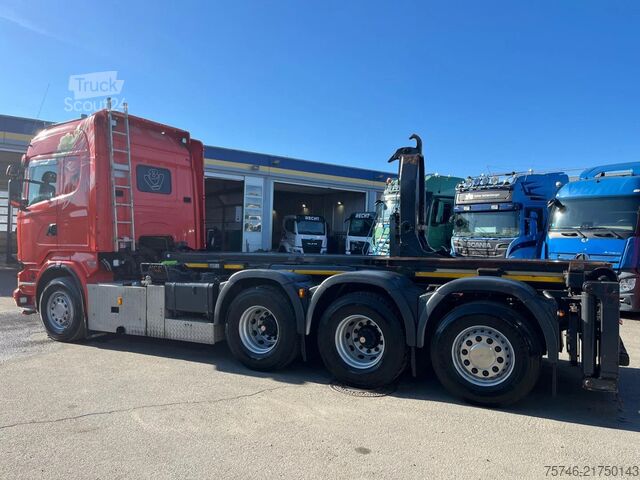 Koukkuvarsijärjestelmä Scania R500 R500 8x4*VELSYCON Combilift*Silosteller*Ab...