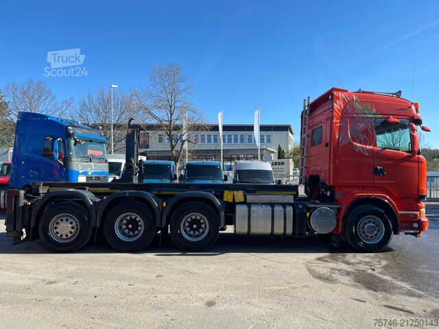 Koukkuvarsijärjestelmä Scania R500 R500 8x4*VELSYCON Combilift*Silosteller*Ab...