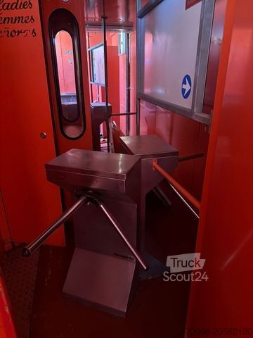 Prikolica  Soester Toilettenwagen 7xWC / Drehanlage