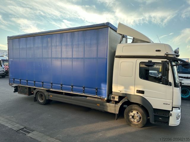 Valníkový nákladní automobil s plachtou MERCEDES-BENZ Atego 824 Top-Ausstattung*Plane-Pritsche*Top
