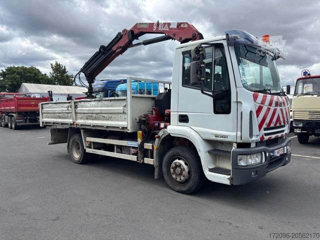Camión volquete IVECO Eurocargo ML120E21 /Kipper/ Kran/ kein Brief!
