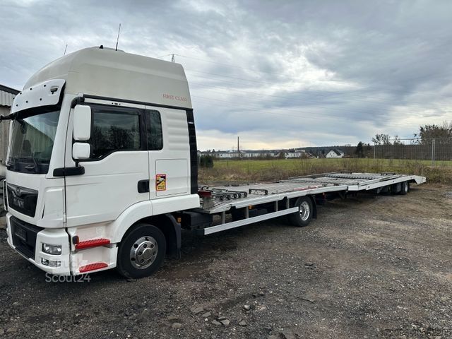 Autotransporter MAN TGL 8.250*4er Zug*XLX Kabine*VDI 2700*