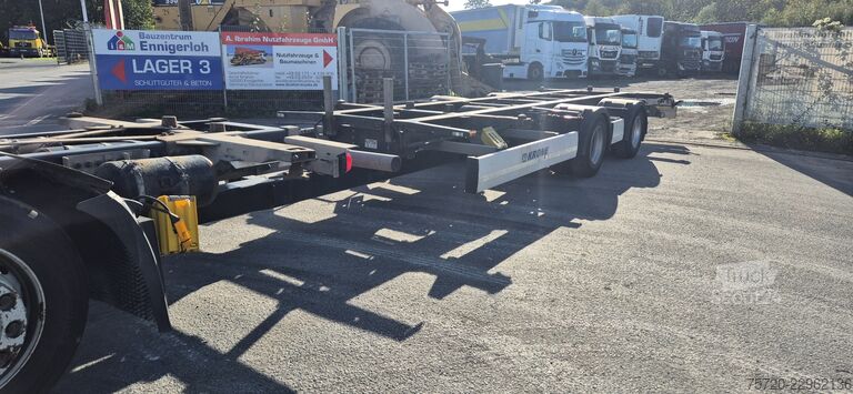 Swap-chassis trailer Krone ZZW 18 Tandem Lafette Jumbo