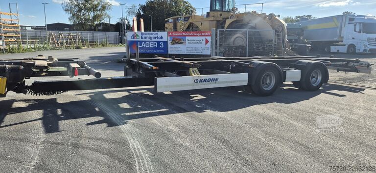Swap-chassis trailer Krone ZZW 18 Tandem Lafette Jumbo