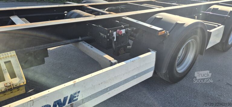 Swap-chassis trailer Krone ZZW 18 Tandem Lafette Jumbo