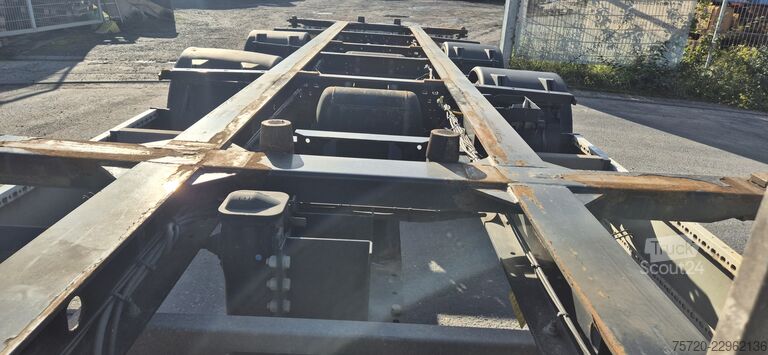 Swap-chassis trailer Krone ZZW 18 Tandem Lafette Jumbo