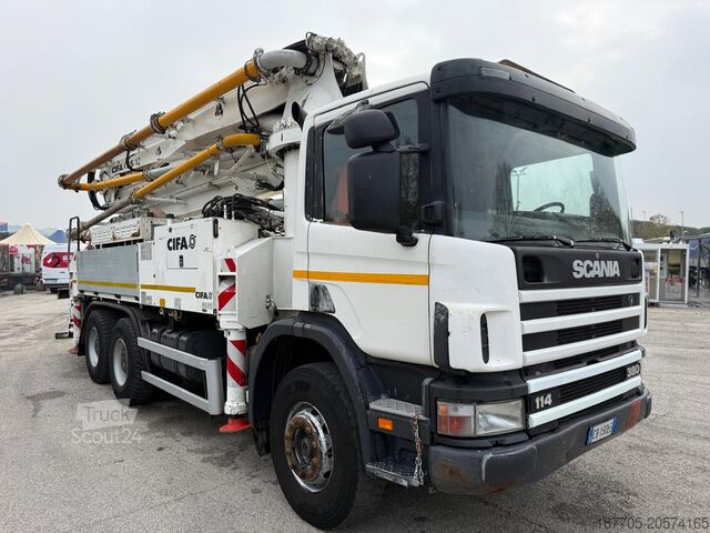 Automatische Betonpumpe SCANIA P 114-380