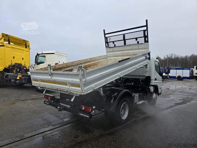 Benne tri-benne FUSO Canter 7C18 Meiller 3-Sitzer AHK Klima