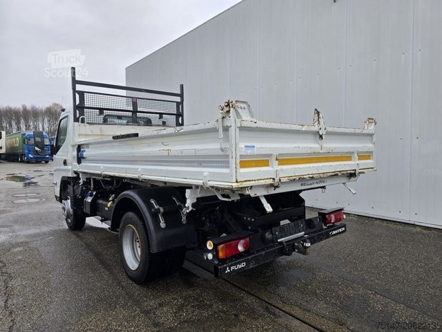 Benne tri-benne FUSO Canter 7C18 Meiller 3-Sitzer AHK Klima