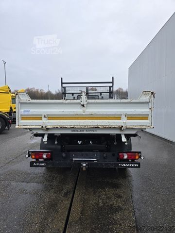 Benne tri-benne FUSO Canter 7C18 Meiller 3-Sitzer AHK Klima