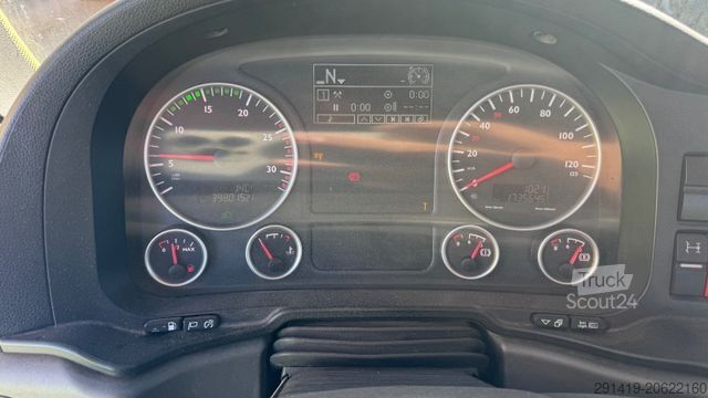 Haakarm vrachtwagen MAN TGS 28.480 EEV 6x2 BL Abrollkipper Bj 2013