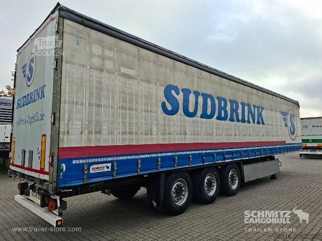 Atvērta puspiekabe ar tentu Schmitz Cargobull Curtainsider Standard Getränke