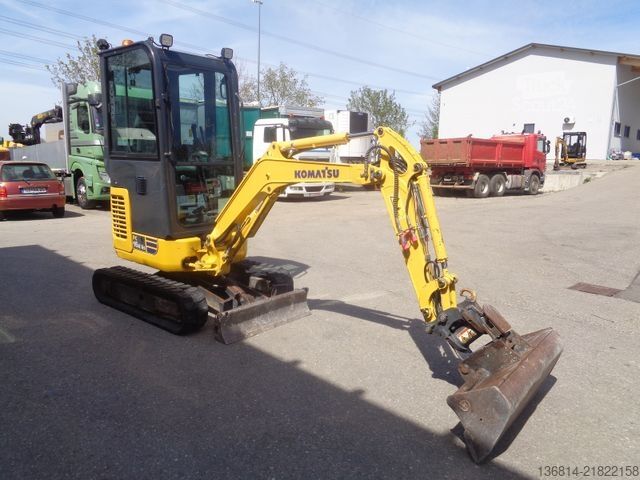 Μίνι εκσκαφέας KOMATSU PC16R Powertilt + GL