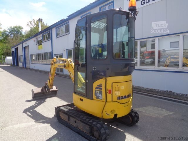 Μίνι εκσκαφέας KOMATSU PC16R Powertilt + GL