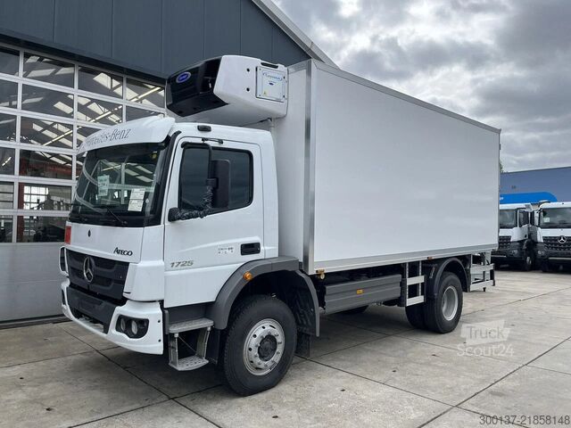 Kyld/fryst transport Mercedes-Benz Atego 1725 4x4 Refrigerator Truck