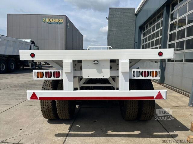 Remorca platformei CIMC 3-axle Flatbed Semi-Trailer