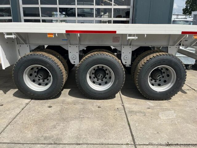 Remorca platformei CIMC 3-axle Flatbed Semi-Trailer