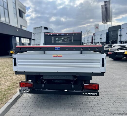 Transporter s ploščadjo Fuso e Canter 4C15 Pritsche
