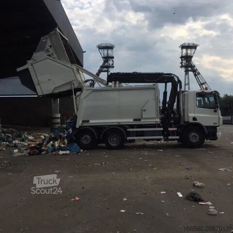 Camion poubelle DAF CF 75.250 DAF FAN CF 75 250 + Geesink opbouw ...