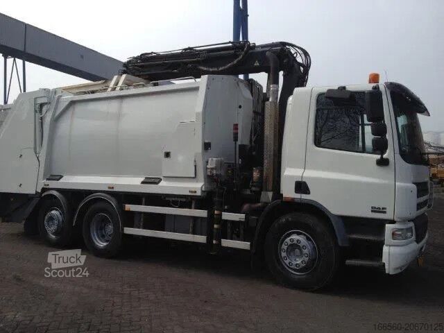 Camion poubelle DAF CF 75.250 DAF  FAN CF 75 250  + Geesink opbouw ...