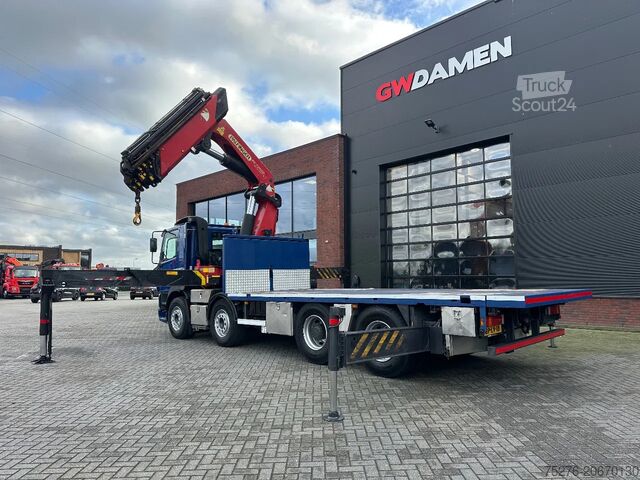 Camion-grue DAF CF 85.380 8x4 Palfinger PK 72002 8x Hydraulisch