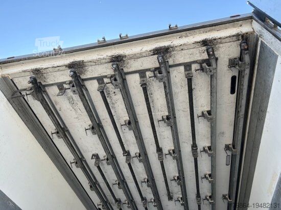 Dieplader oplegger SCHMITZ SCB S3B SKO24, KüHLAUFLIEGER, TK SLXE 400,  LIFTACHSE, FLEISCHBAHNEN