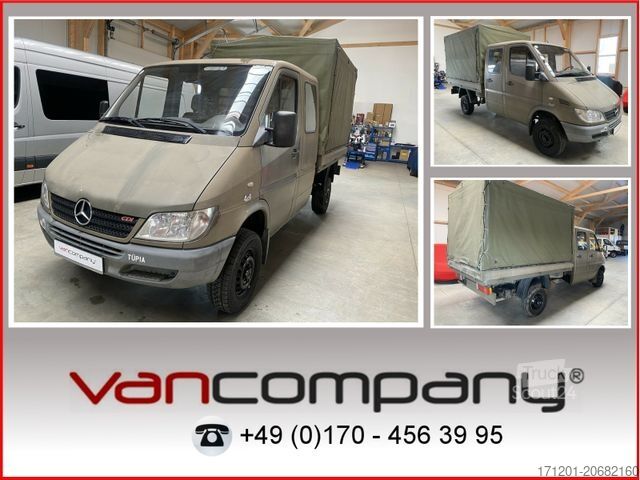 Gardinsidad skåpbil MERCEDES-BENZ Sprinter 313 CDI Doka 4x4 Allrad 1.Hand