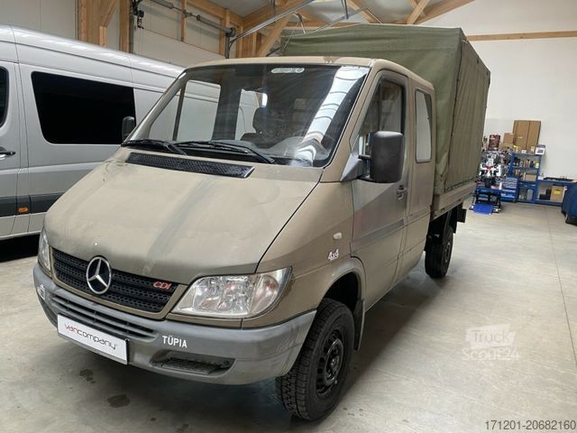 Gardinsidad skåpbil MERCEDES-BENZ Sprinter 313 CDI Doka 4x4 Allrad 1.Hand
