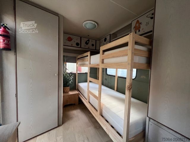 Wohnwagen KNAUS Südwind 440 Etagenbett + Festbett + Vorzelt
