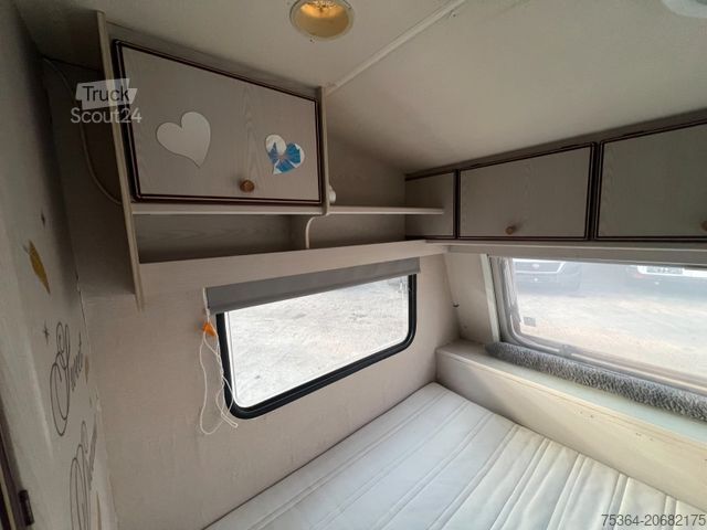 Wohnwagen KNAUS Südwind 440 Etagenbett + Festbett + Vorzelt