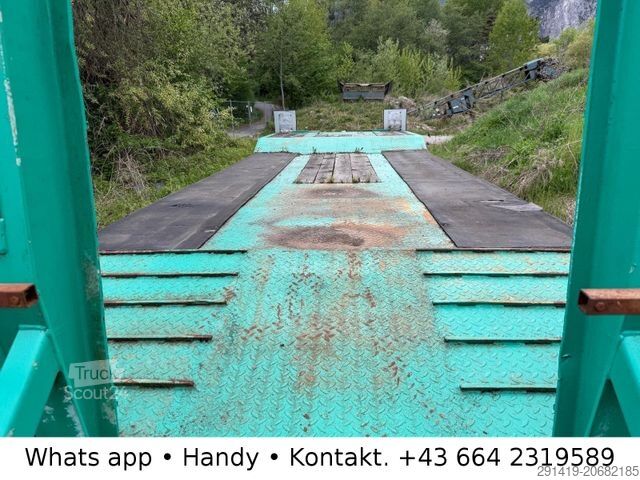 Zema kravnes piekabe  Empl TLÜ / DH 3x11 3 - Achs Tieflader 1997